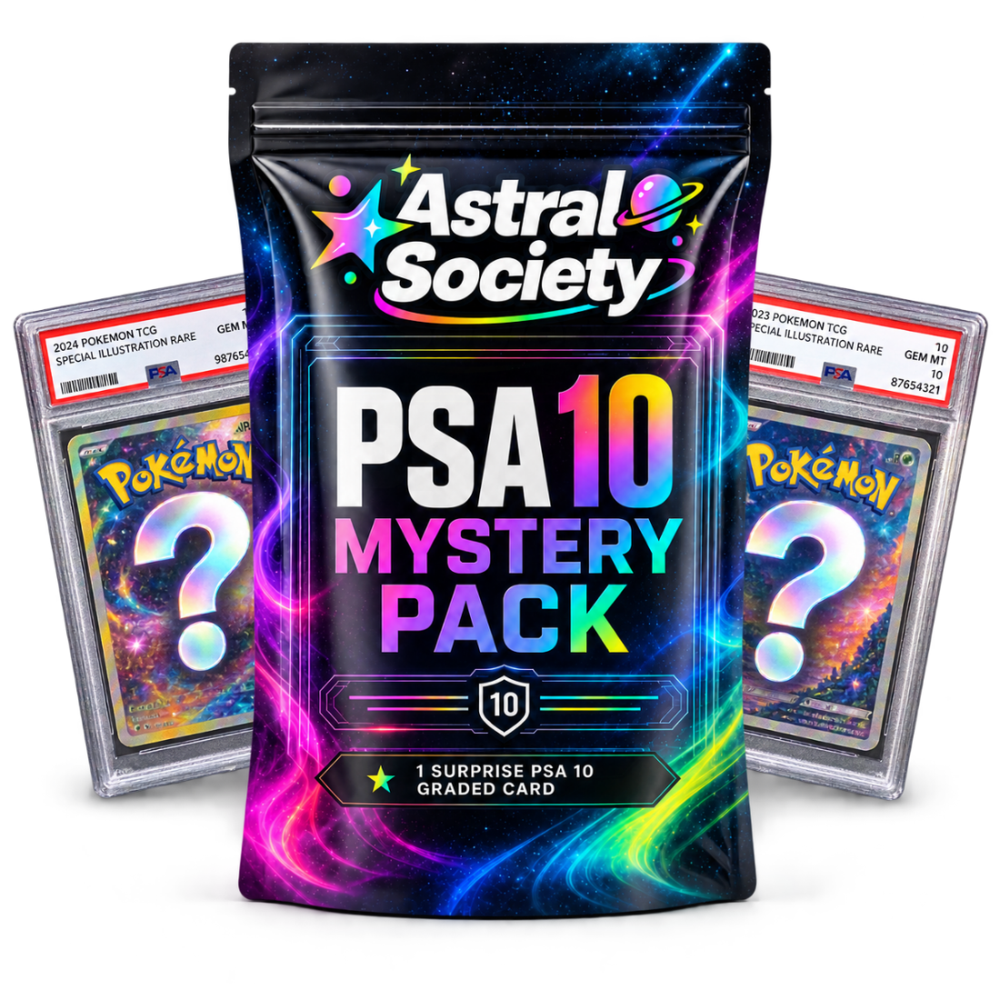 Arcanex PSA 10 Gem Mint Mystery Slab (English or Japanese) | POKÉMON