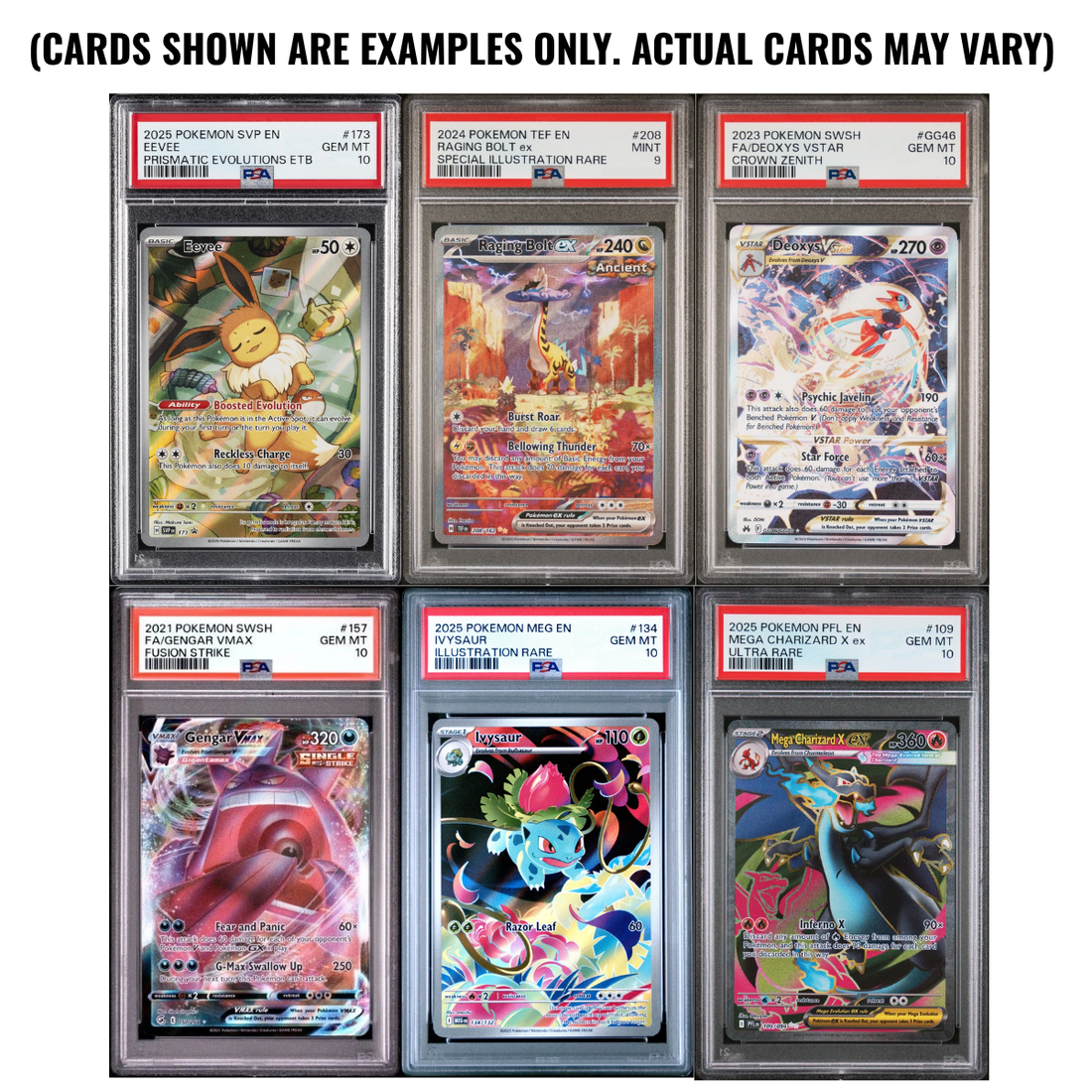 Arcanex PSA 10 Gem Mint Mystery Slab (English or Japanese) | POKÉMON
