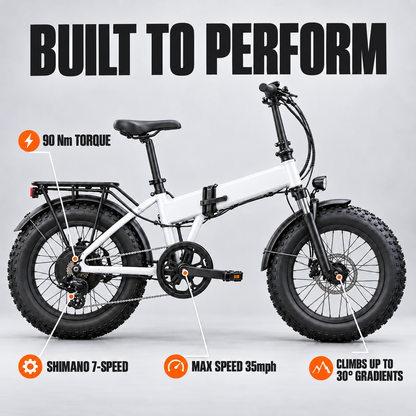 CYBERVELO EK4 - 1500W All-Terrain Electric Bike