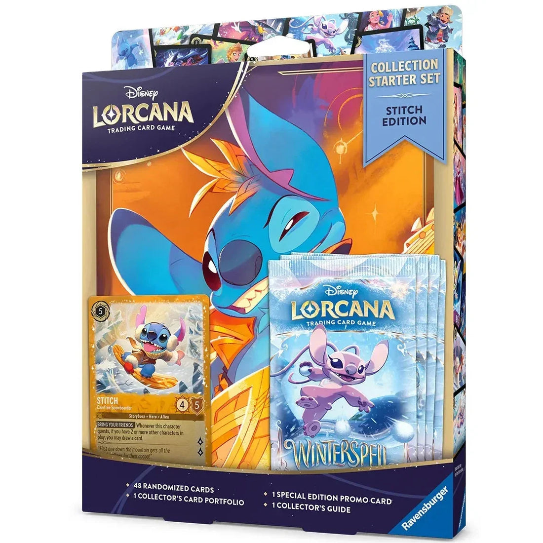 Stitch Winterspell Collector Starter Deck - LORCANA