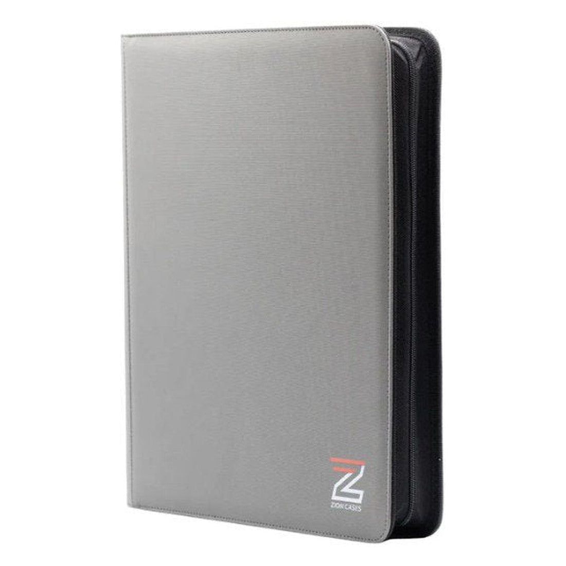 Zion Cases 9-Pocket Toploader Binder – Grey (252 Toploaders)